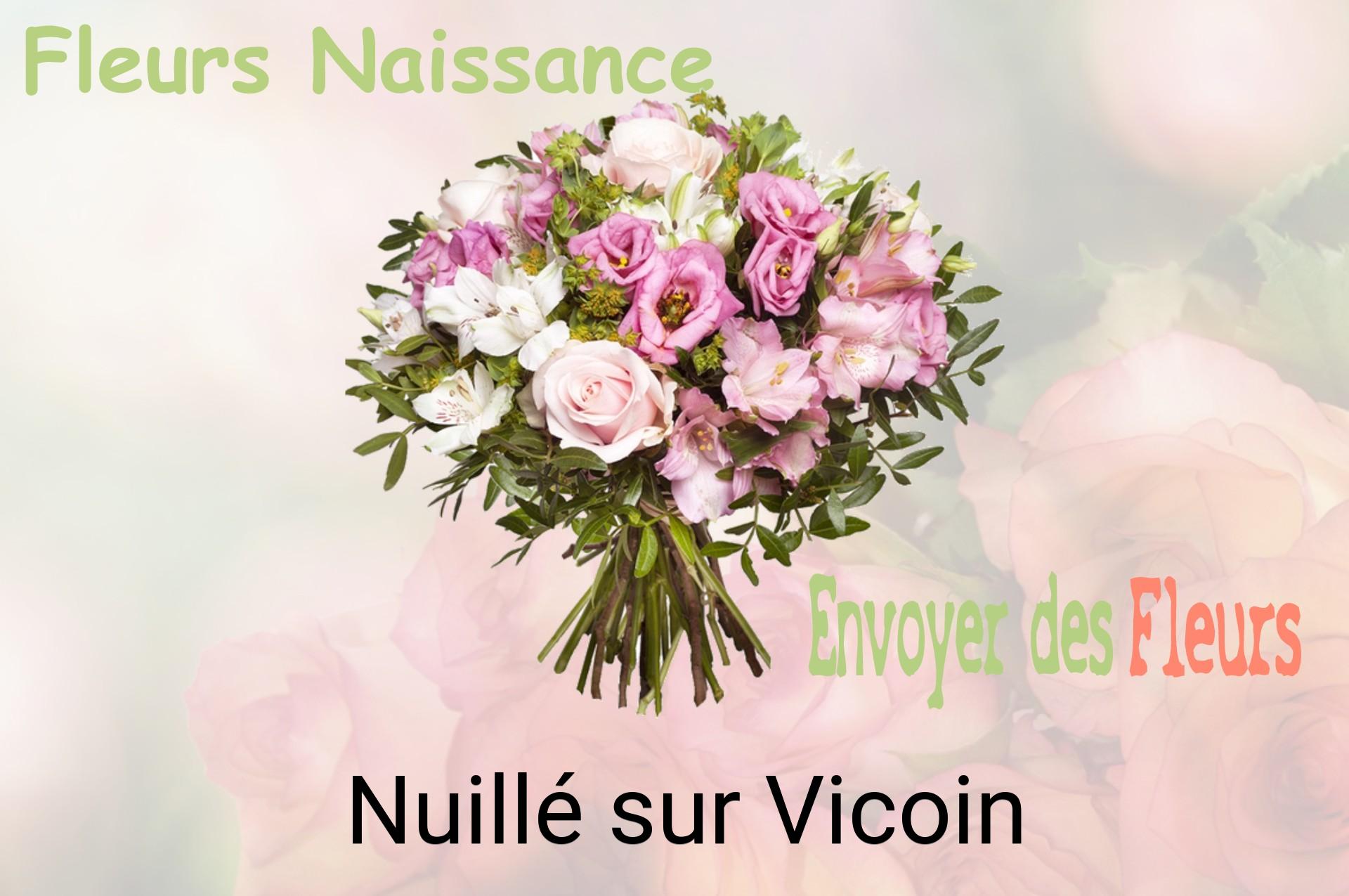 Bouquet de fleurs de naissance livré à Nuillé-sur-Vicoin